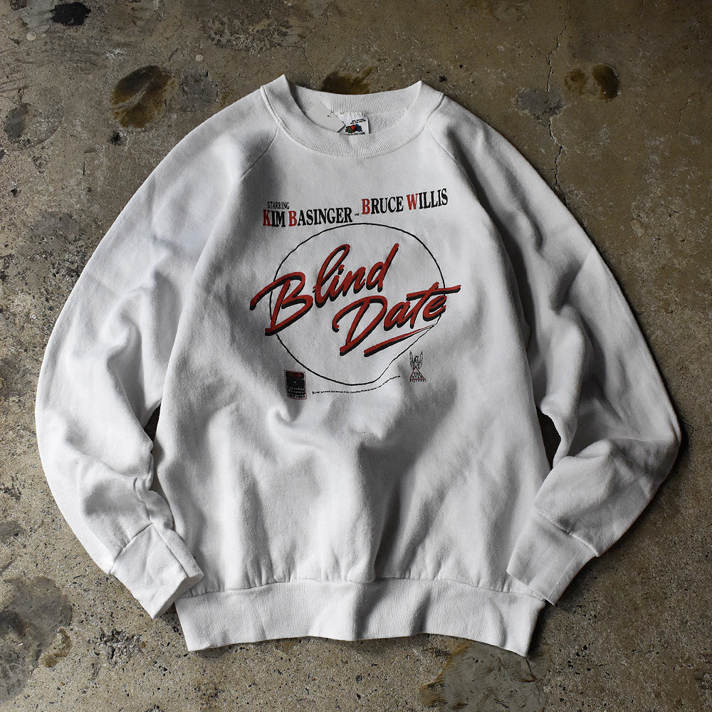 80’s “Blind Date” Bruce Willis ムービー スウェット USA製 231108H