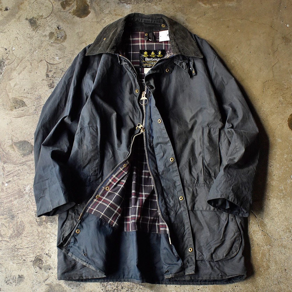 90's Barbour “BORDER” オイルドジャケット 旧3ワラント イングランド