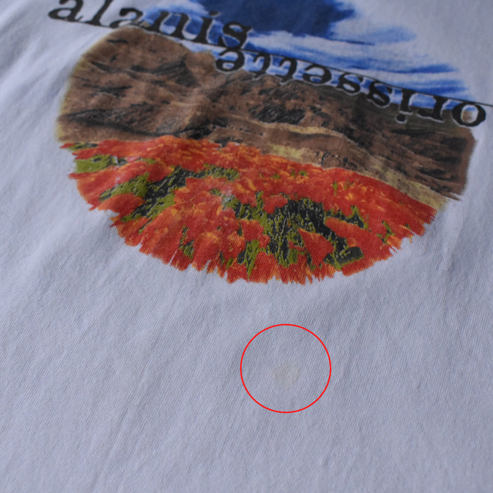 90's Alanis Morissette “Jagged little tour” ロックTシャツ 250526