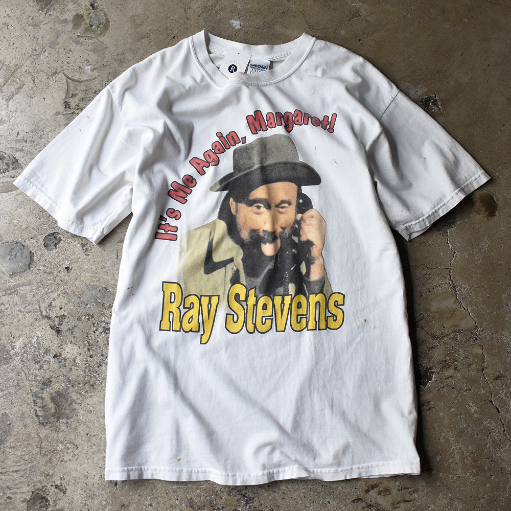 Y2K Ray Stevens “It's Me Again, Margaret“ Tシャツ 240426H