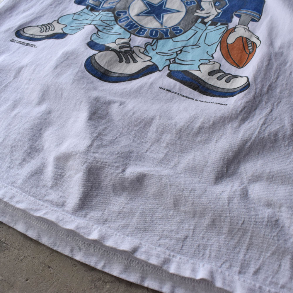 90’s Looney Tunes “NFL Dallas Cowboys” キャラクター×スポーツ Tシャツ 250609