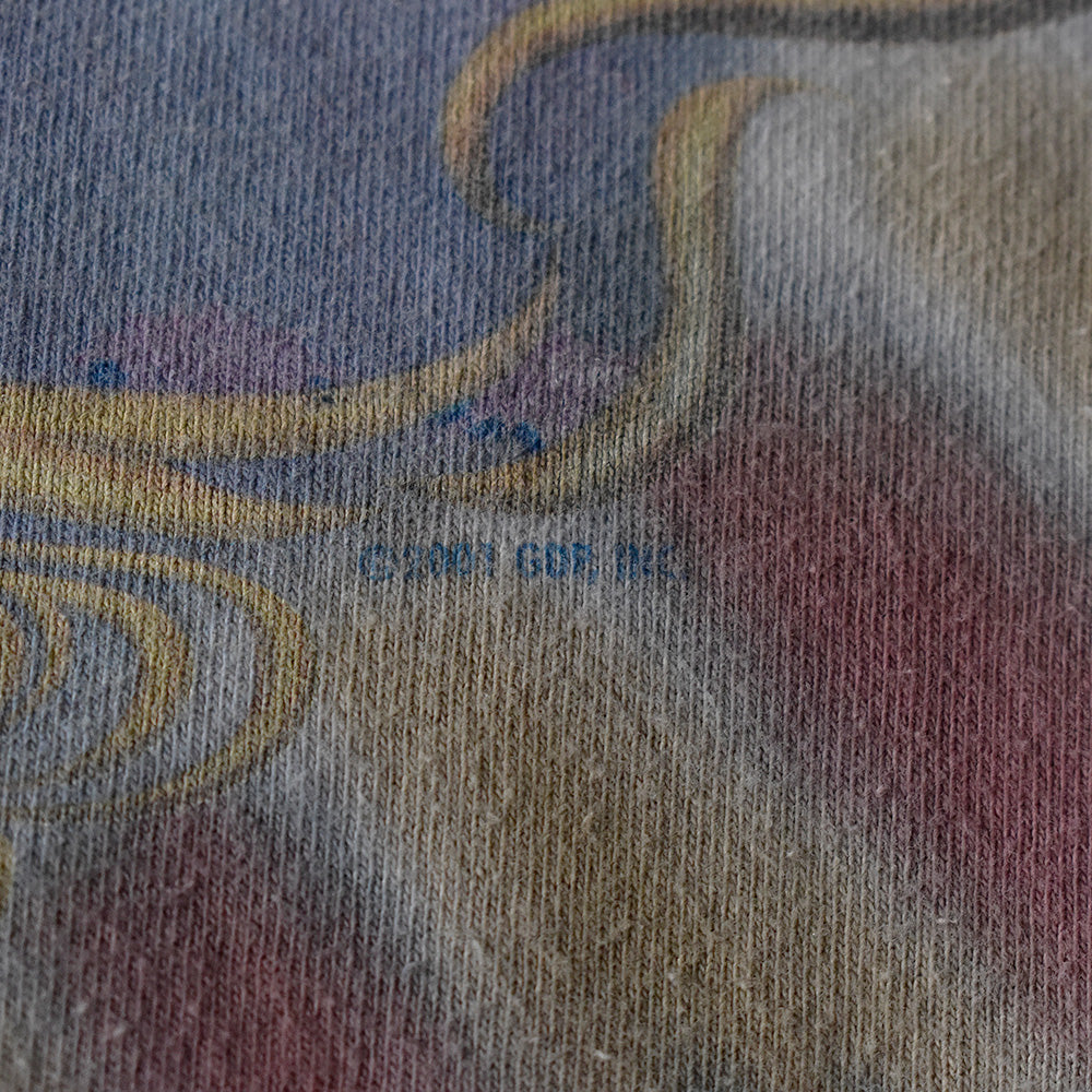 Y2K LIQUID BLUE Grateful Dead “Skull snake charmer” タイダイTシャツ 250501H