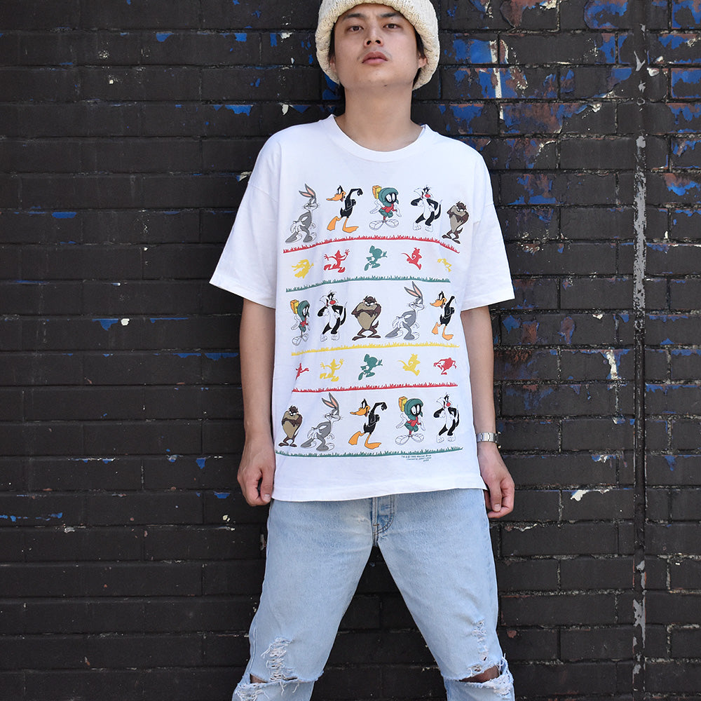 90's Looney Tunes 海外アニメ キャラ Tシャツ 250821H
