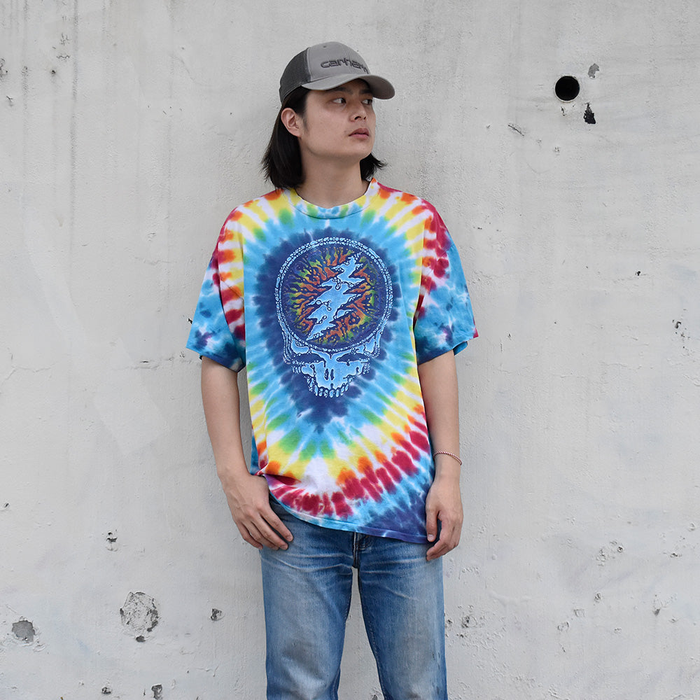 90's Grateful Dead “Summer Tour” サンダースカル タイダイTシャツ 240721H