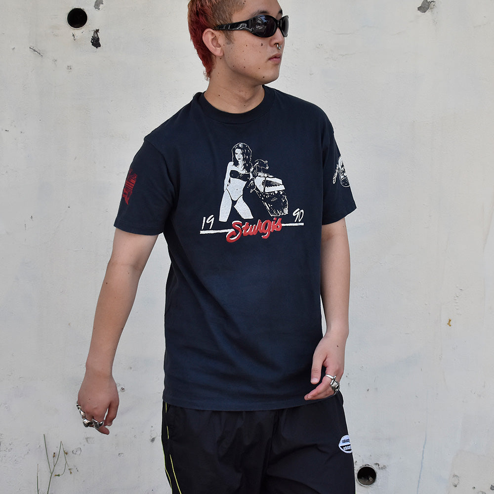 90's “Sturgis 50Th 1990” バイクTシャツ USA製 250901H