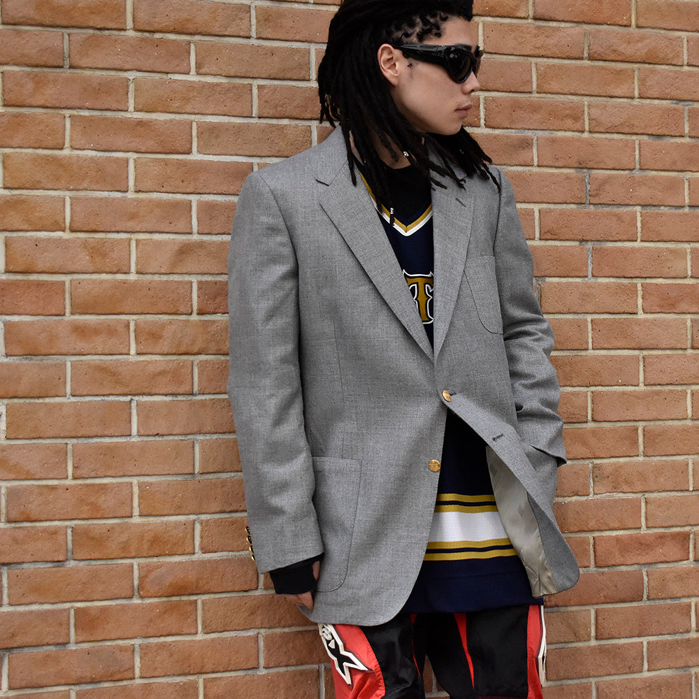 90’s LANVIN big size! テーラードジャケット USA製 240318H