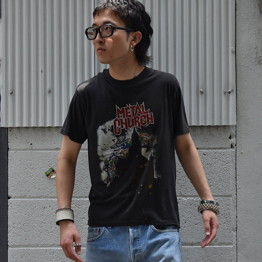 80’s Metal Church NORTH AMERICAN Tour Tシャツ 230626H