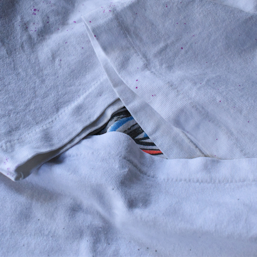 90's Hanes “Darrell Waltrip #17” AOP レーシング Tシャツ USA製 240415