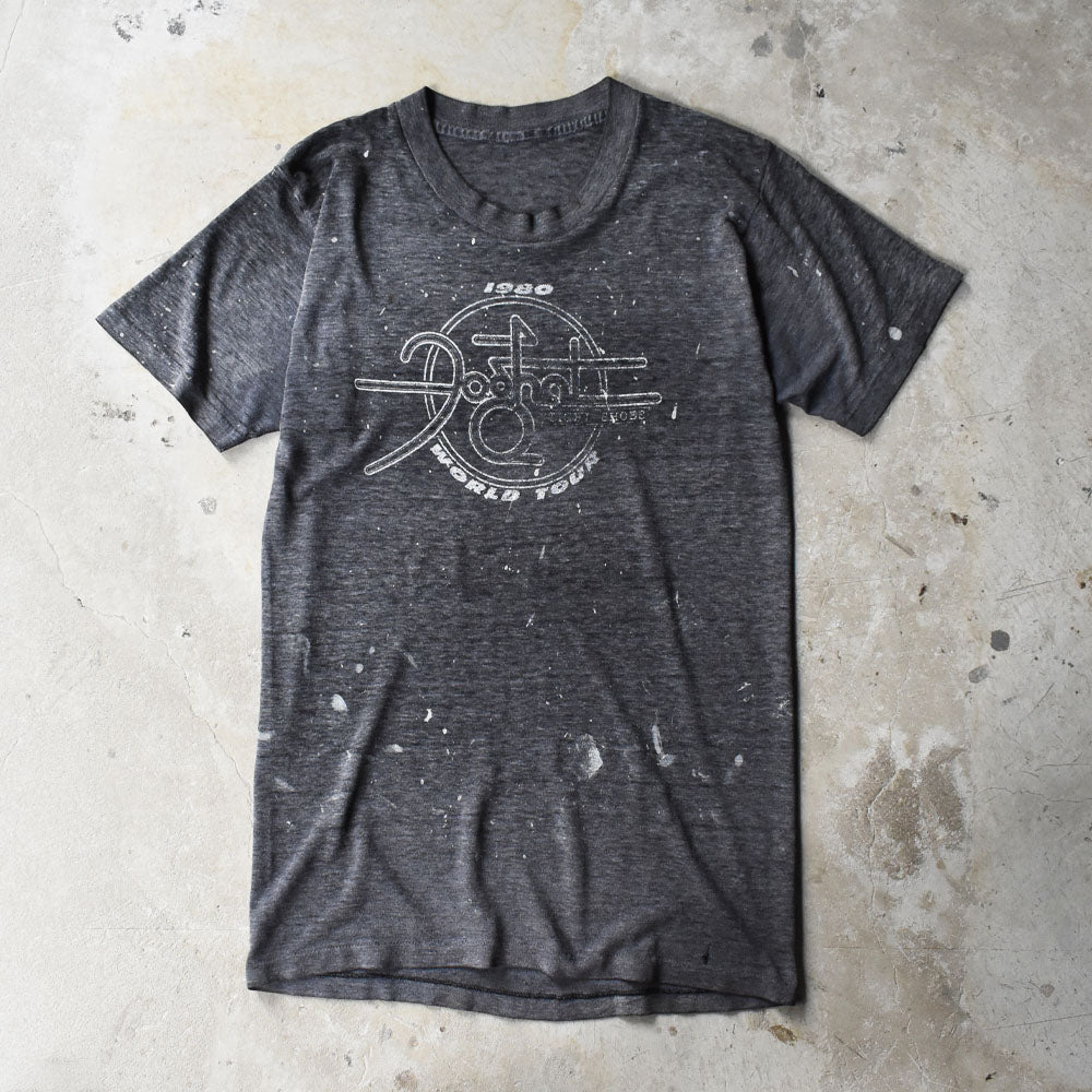 80’s Foghat World Tour ロックTシャツ 250919H