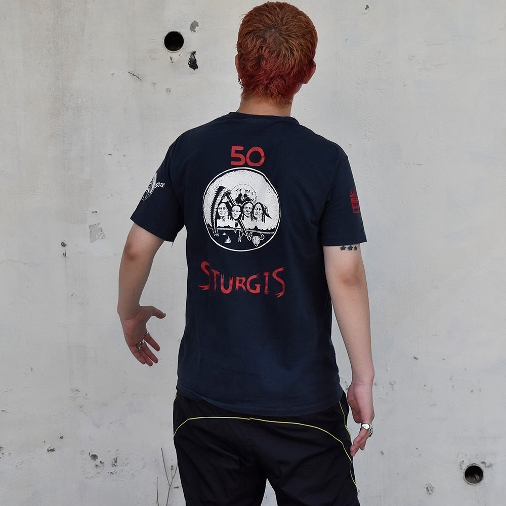 90's “Sturgis 50Th 1990” バイクTシャツ USA製 250901H