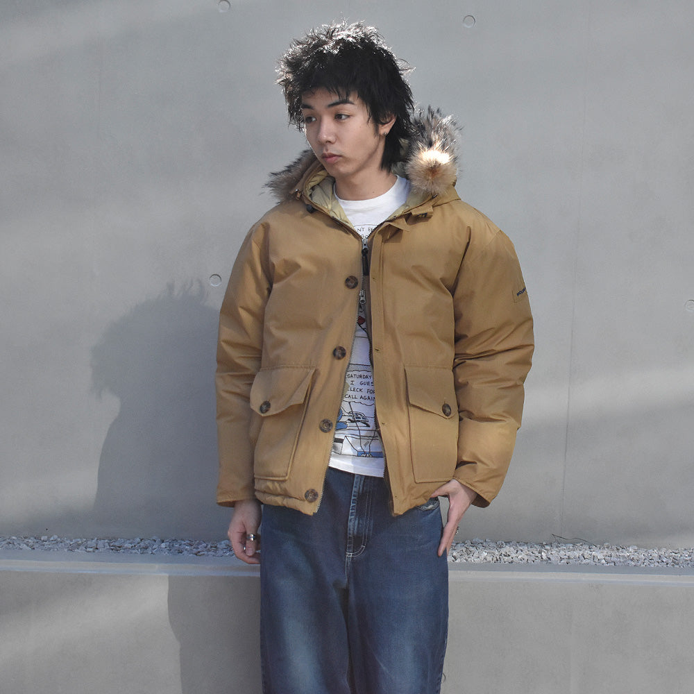 WOOLRICH “Short ARCTIC PARKA“ コヨーテファー ダウンジャケット 250113