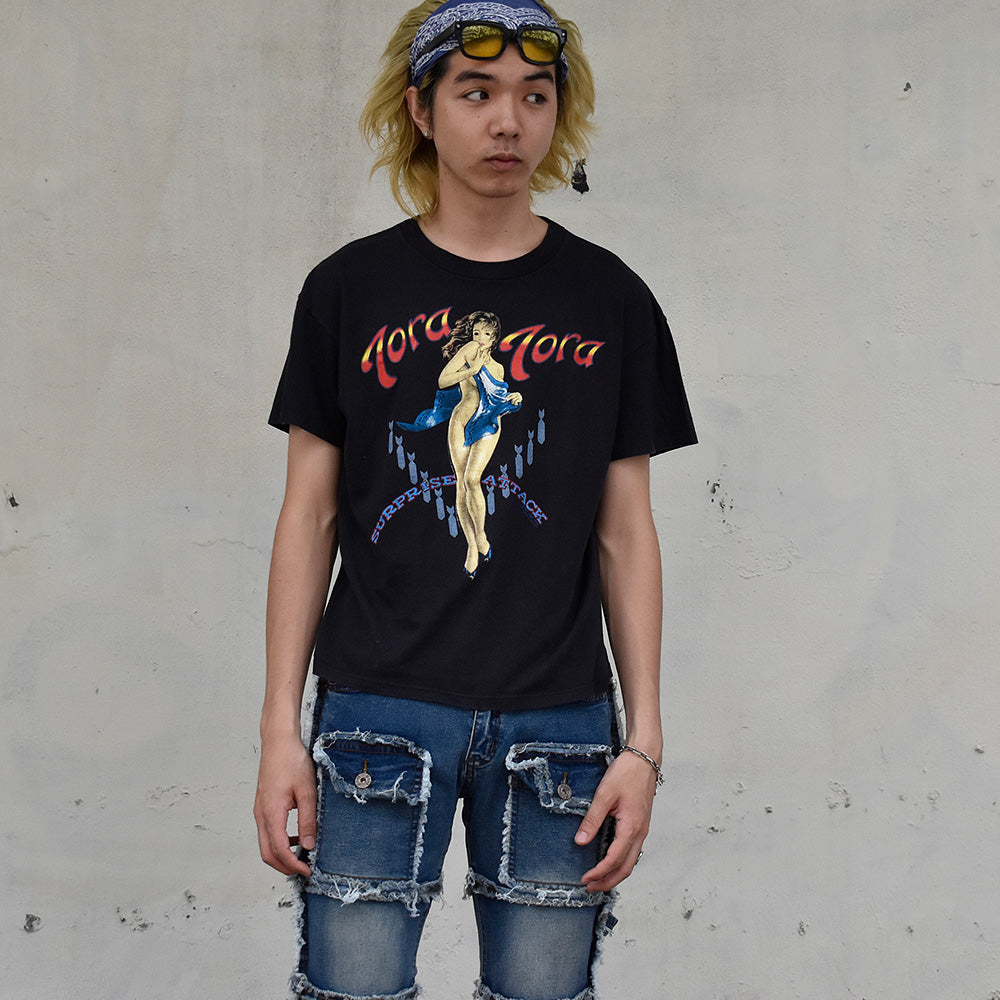 80's TORA TORA “SURPRISE ATTACK“ Tour ロック Tシャツ 250717H
