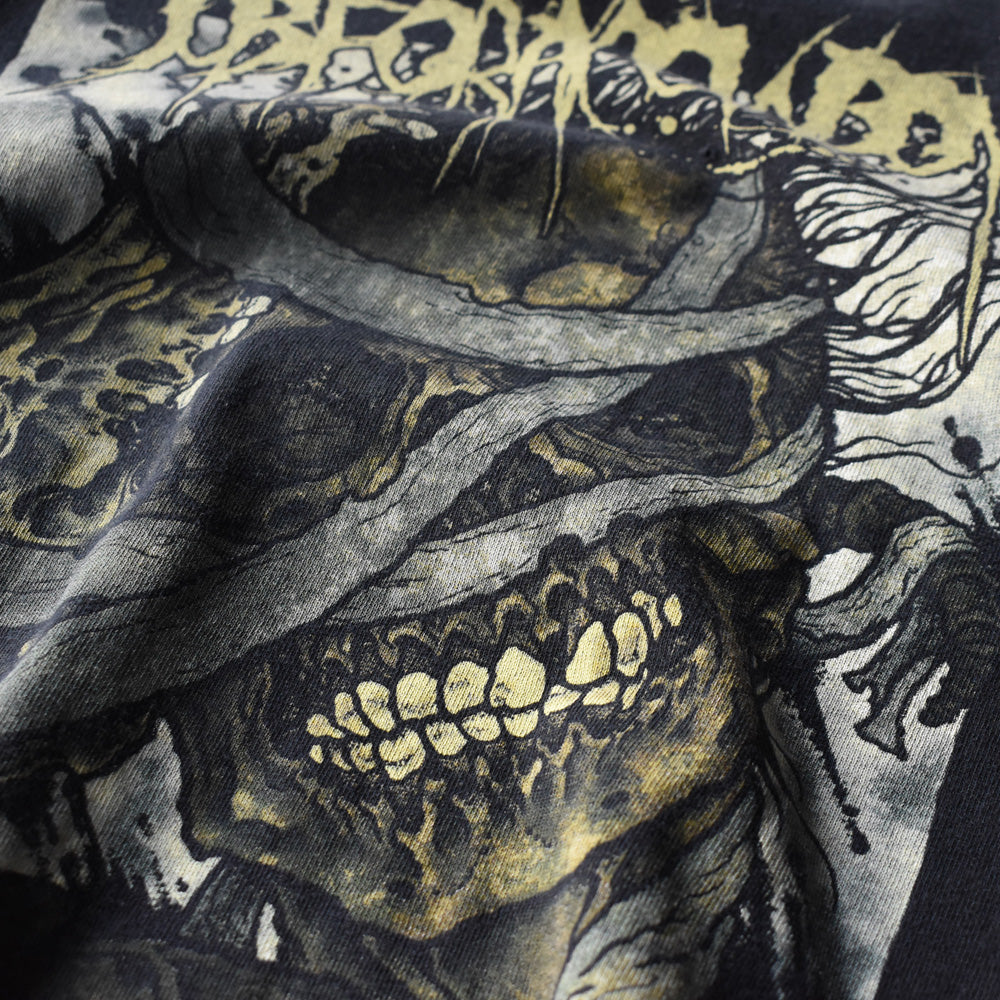 Y2K Job For A Cowboy “zombie skull” ロック Tシャツ 250712