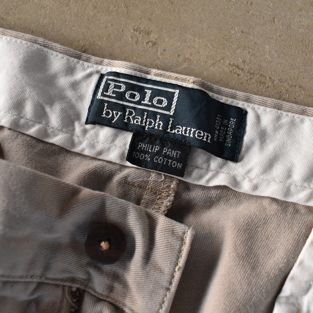 90's Polo Ralph Lauren “PHILIP PANT” チノパン 240321 S2051