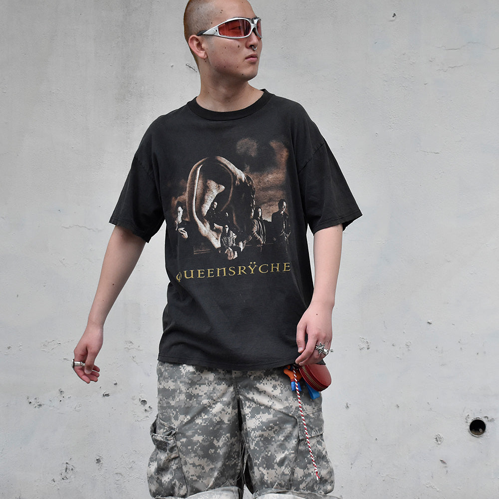90's QUEENS RYCHE “Hear In The Now Frontier” World Tour Tシャツ 250630H