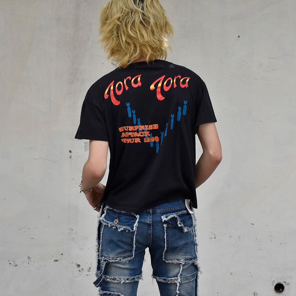80's TORA TORA “SURPRISE ATTACK“ Tour ロック Tシャツ 250717H