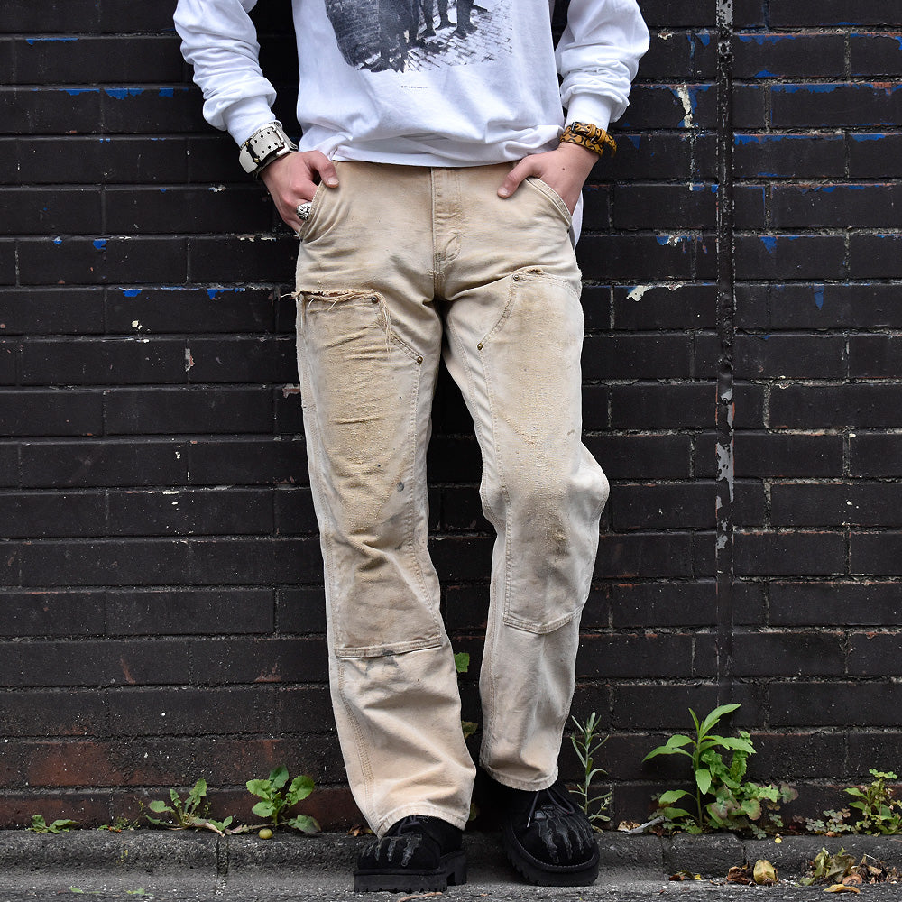 Y2K ダメージ! Carhartt ダブルニー ダック ペインターパンツ USA製 240604H