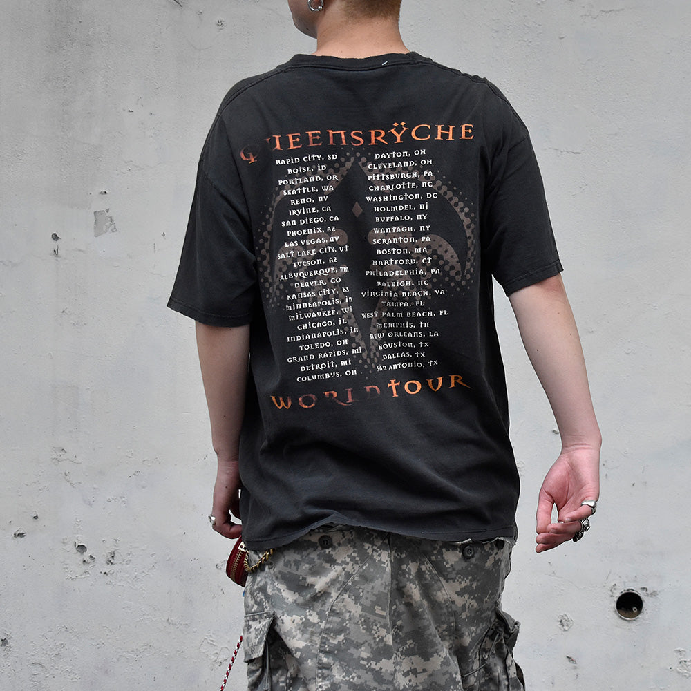 90's QUEENS RYCHE “Hear In The Now Frontier” World Tour Tシャツ 250630H