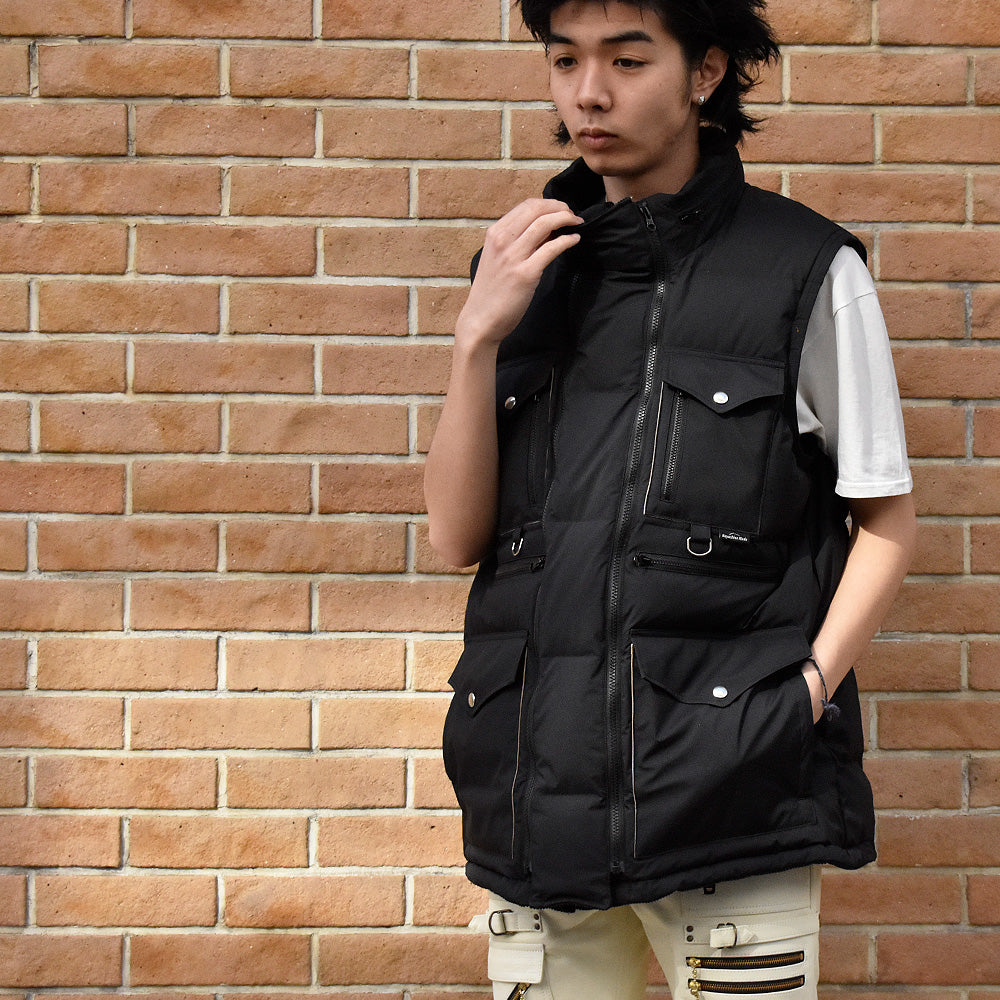 blackmeans×Hayachine Made 2Way リバーシブル レザー×ダウン マウンテンジャケット 945-79TJ400-1 250102H/250128H