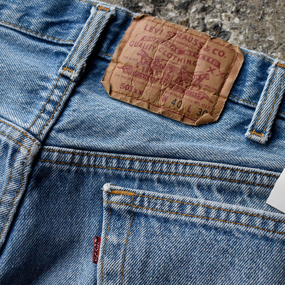 90's Levi's 501 カットオフ デニムショーツ big size! USA製 0250714H