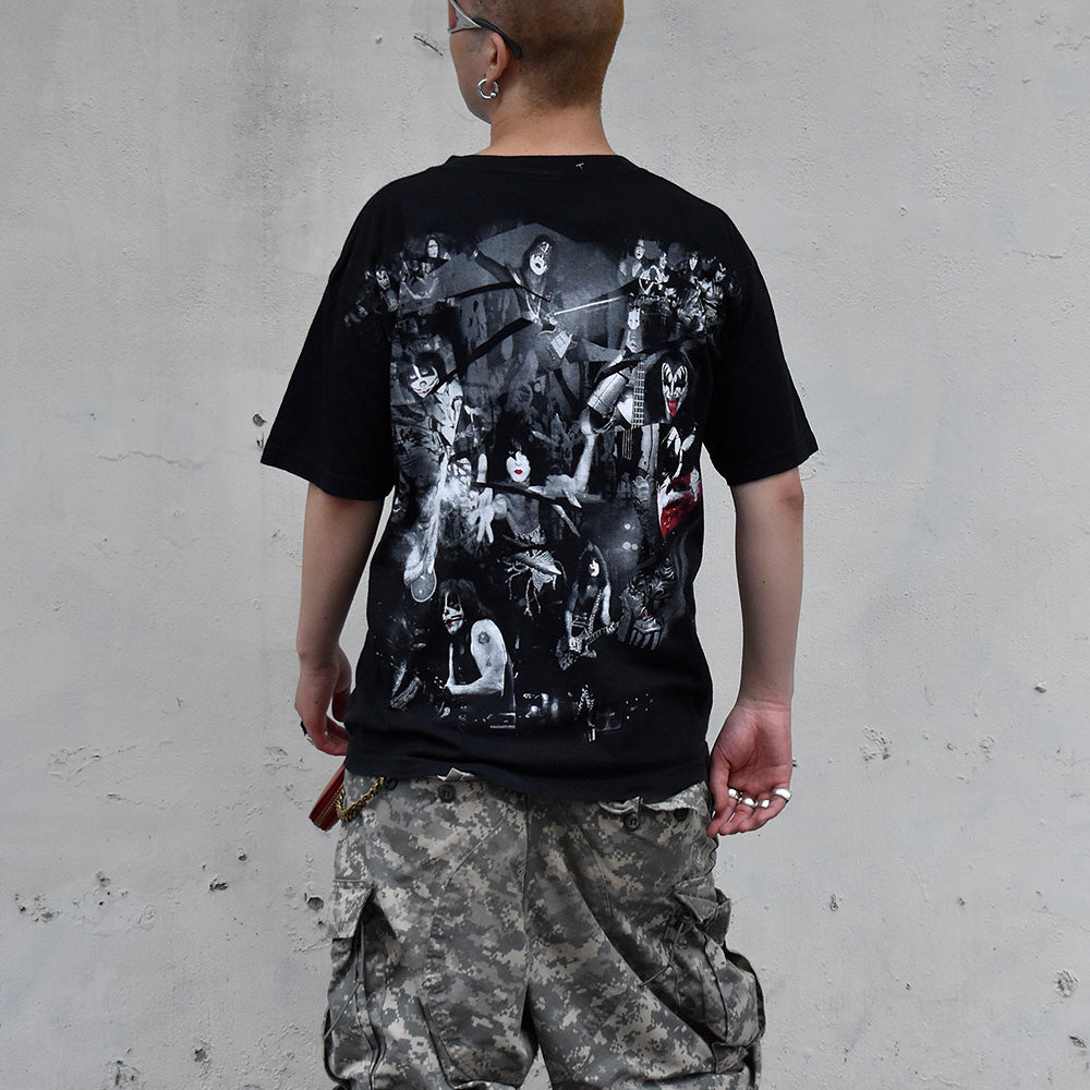 Y2K AOP! KISS Tシャツ 250630H