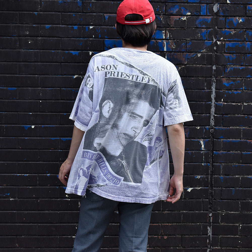 90's AOP!Beverly Hills, 90210 "Brandon" TV Tシャツ 250709H