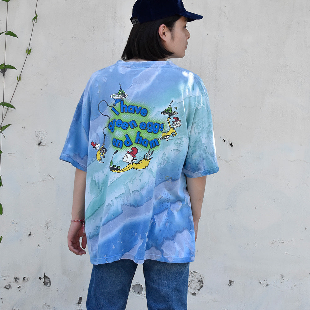 90's Dr. Seuss “Sam-I-Am“ タイダイTシャツ USA製 240708H