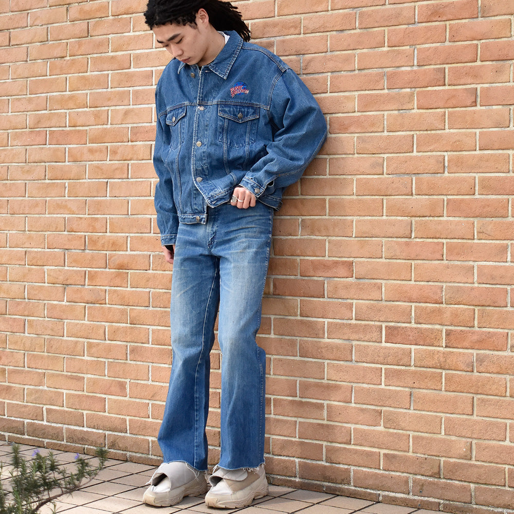 70's Wrangler ベルボトム フレアデニムパンツ Euro製 240324H