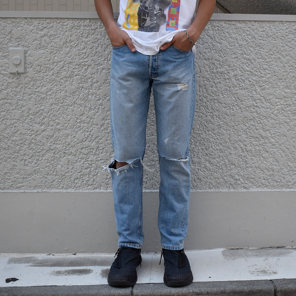 90's ダメージ! Levi's 501 デニム パンツ USA製 250901H