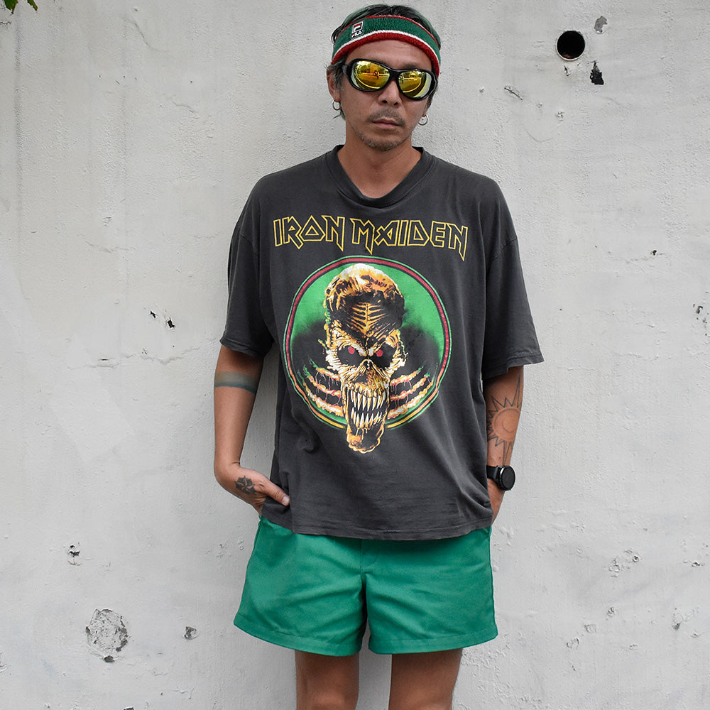 90's Iron Maiden “Fear Of The Dark” World Tour Tシャツ 240827H