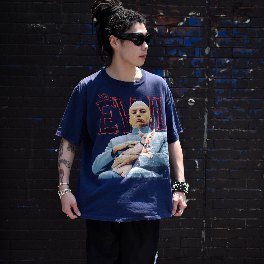 90's Austin Powers “Dr. Evil” big print! Tシャツ 240615H