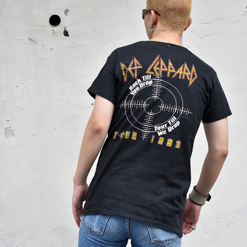 80's Def Leppard “Pyromania“ Tour Tシャツ 240922H