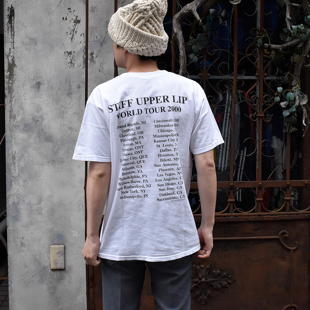 Y2K AC/DC “Stiff Upper Lip” World Tour 2000 Tシャツ 250413H