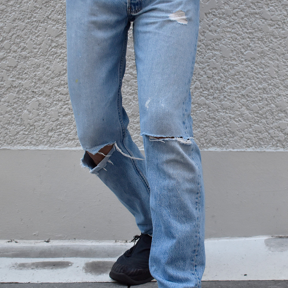 90's ダメージ! Levi's 501 デニム パンツ USA製 250901H