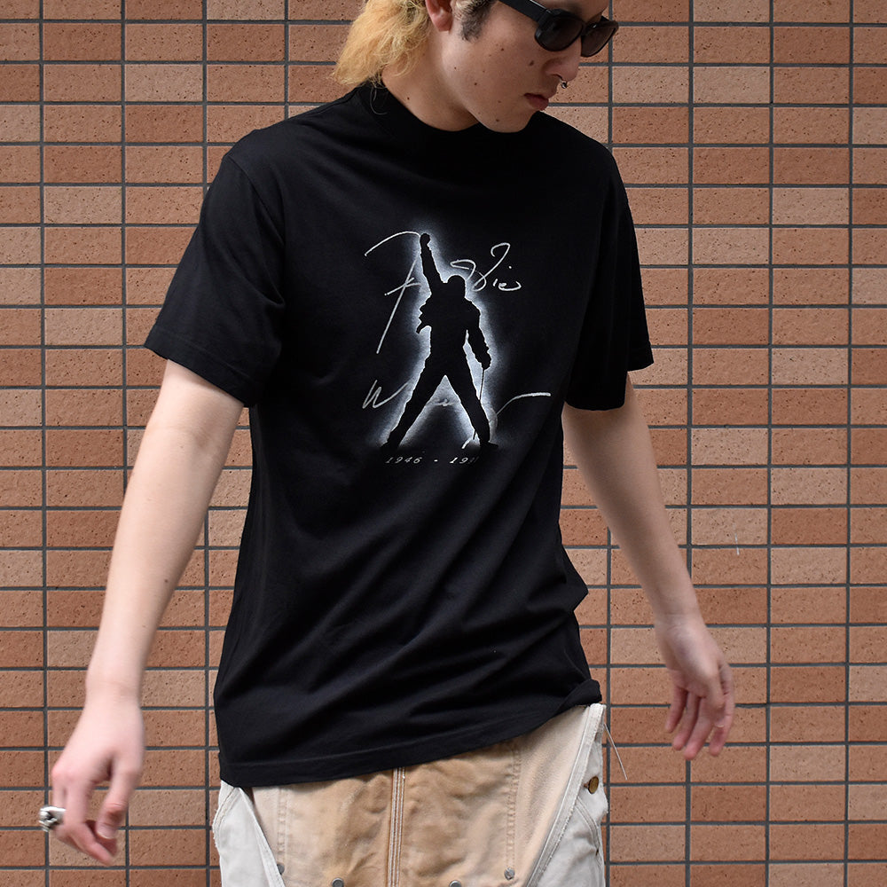 Y2K Queen フレディ・マーキュリー追悼Tシャツ Euro製 240224HYY