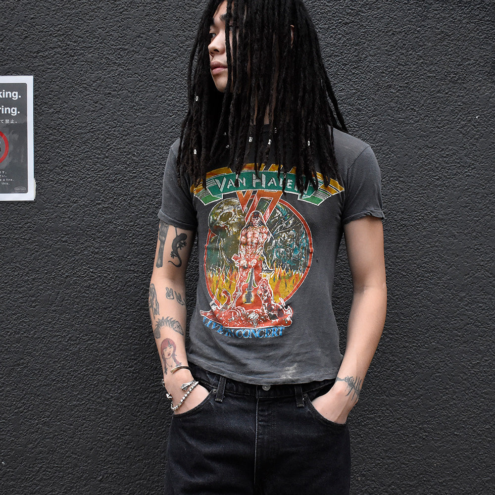 70's~ Van Halen “Live in Concert U.S.79 Tour” Tシャツ 240924H
