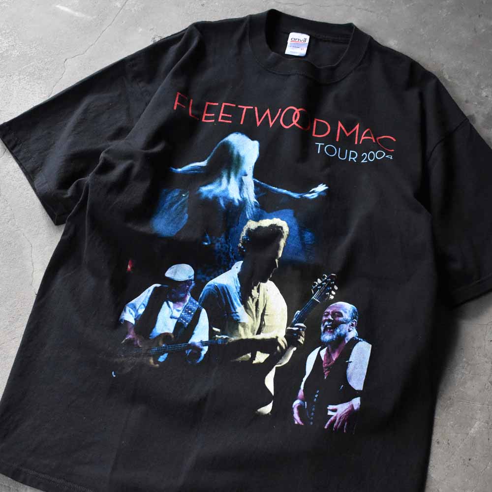 Y2K Fleetwood Mac “Tour 2004“ ロック Tシャツ 240926