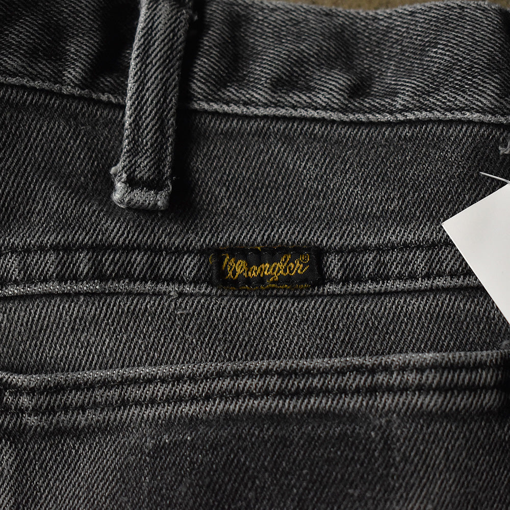 Y2K Wrangler 938BLK ダメージ! カウボーイカット ストレッチ デニムパンツ 241226H