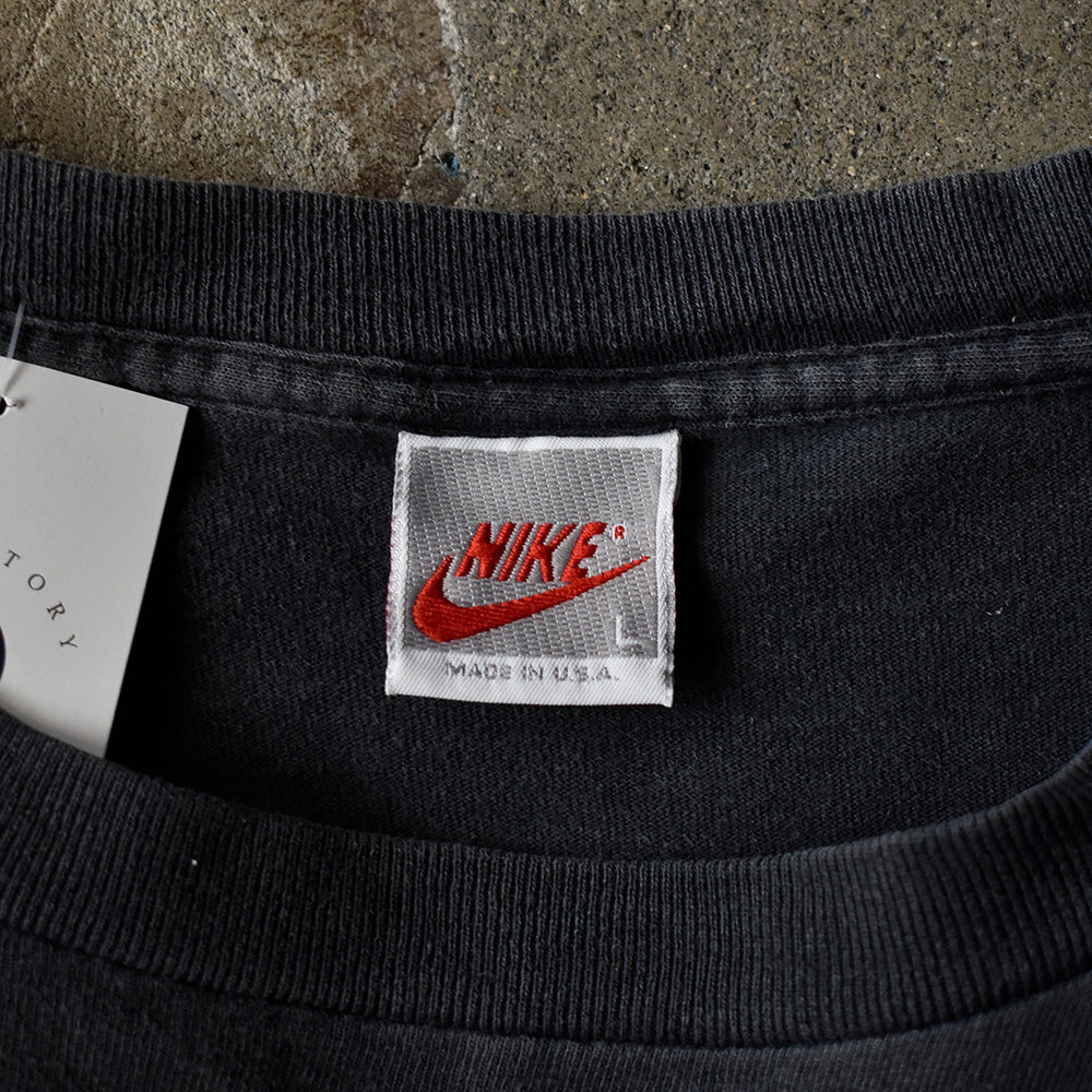 90's NIKE 2段ロゴTシャツ USA製 250411H