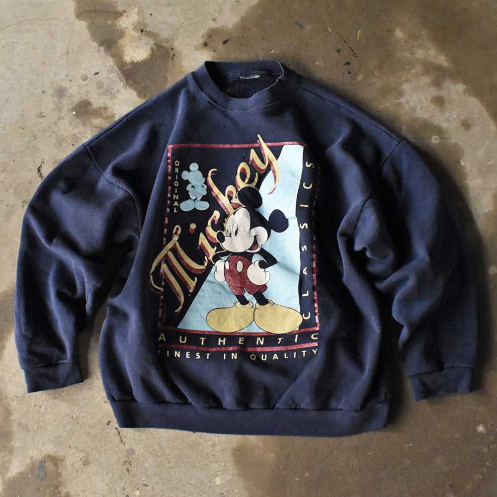 90’s Disney “Mickey Mouse” スウェット 240328