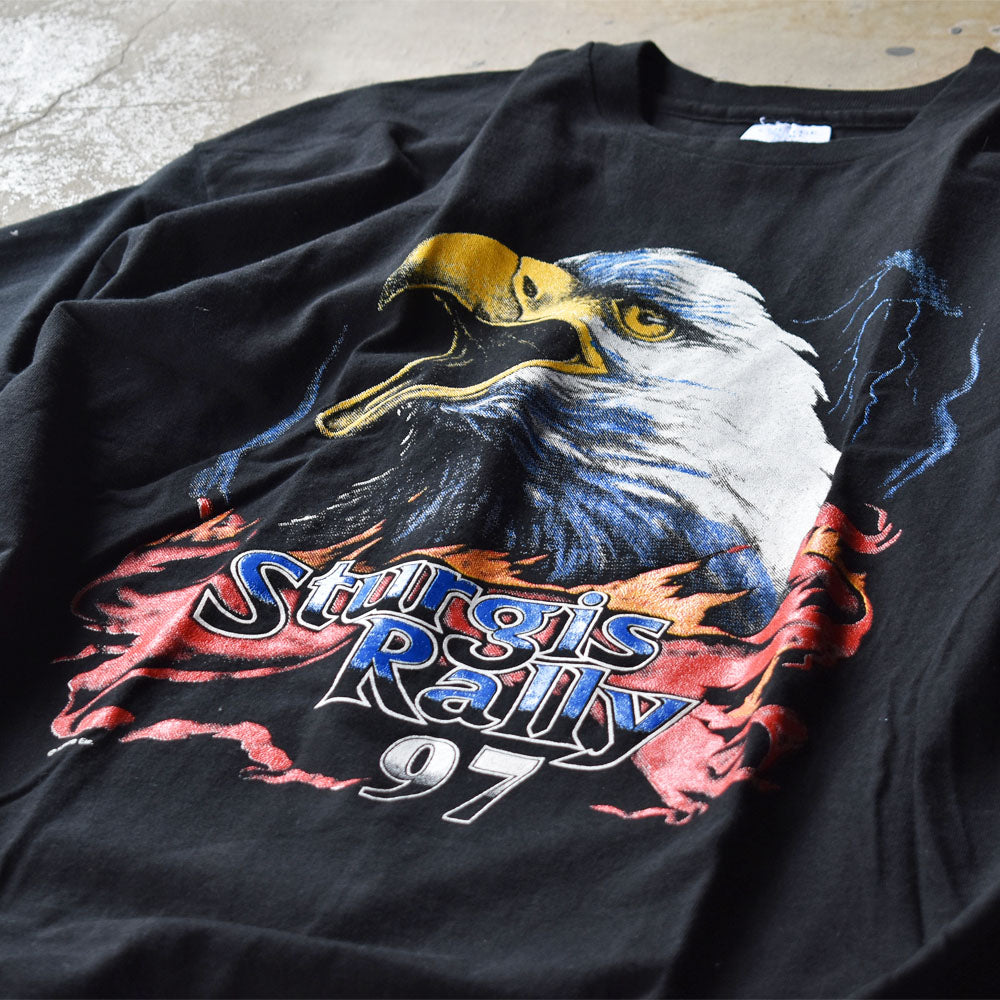 90's “Sturgis Rally 97” バイクTシャツ USA製 230725H