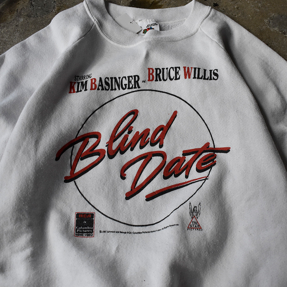 80’s “Blind Date” Bruce Willis ムービー スウェット USA製 231108H