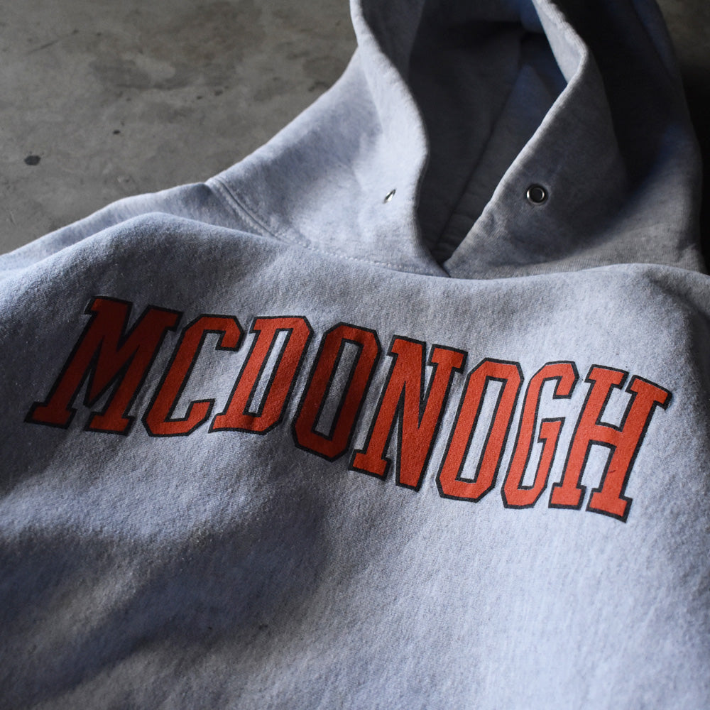 90’s The cotton exchange “MCDONOGH” リバースタイプ パーカー USA製 231117