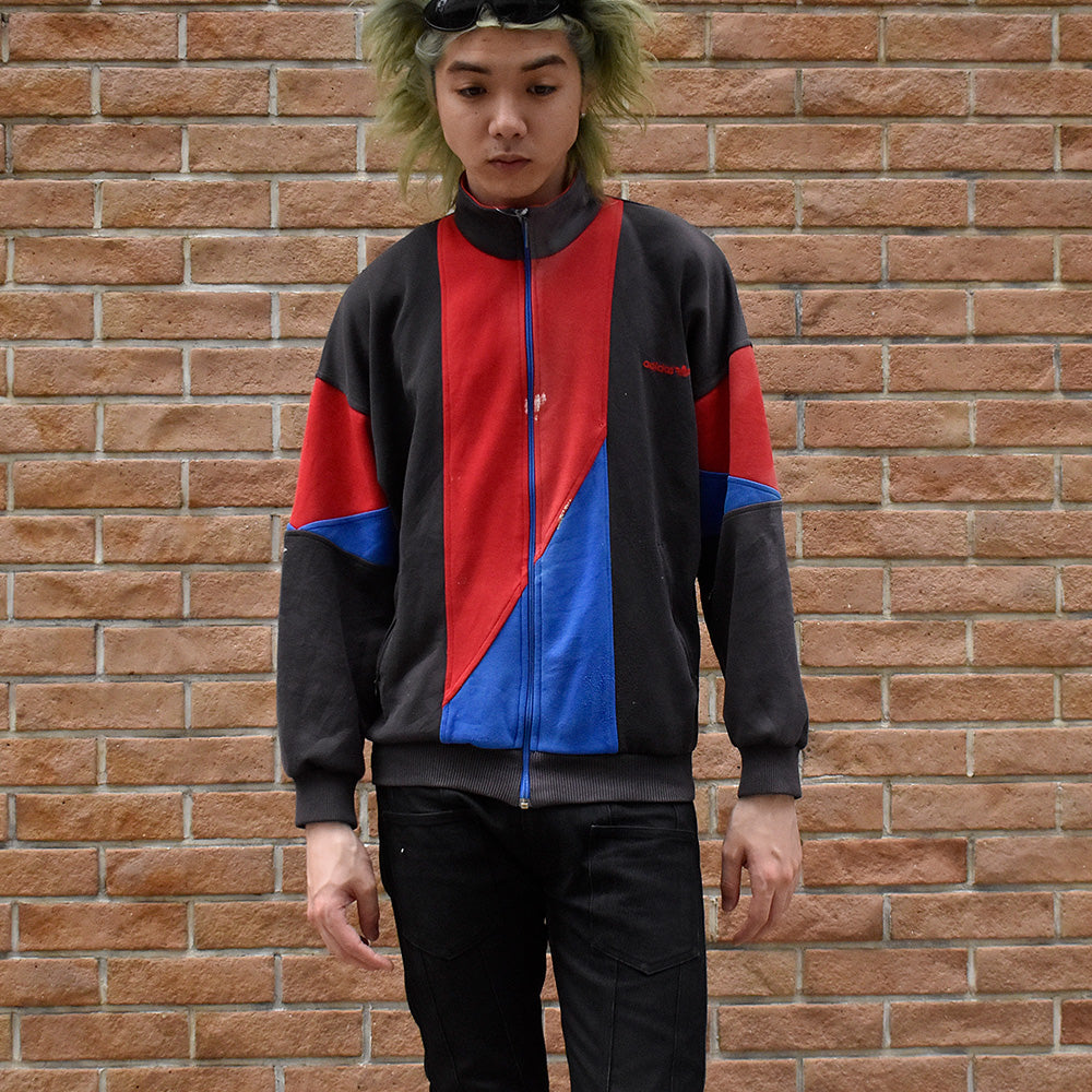 90's adidas ペンキ! トラックジャケット 250525H