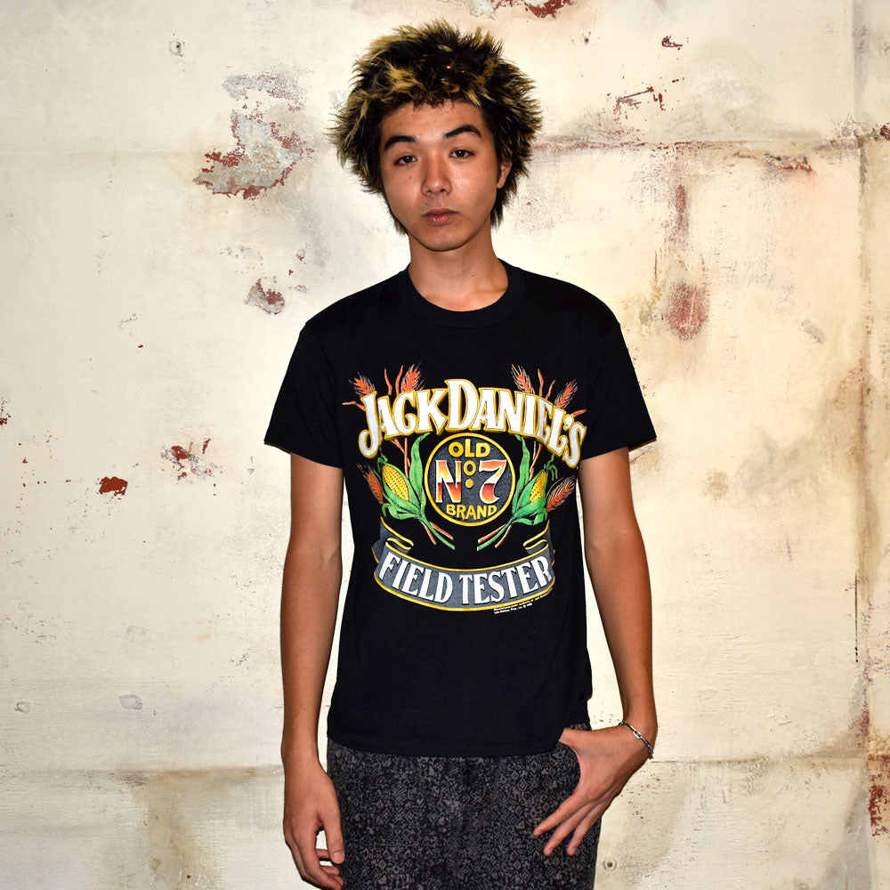 80’s Jack Daniel’s “OLD No.7” ウイスキー ロゴ Tシャツ 250909H