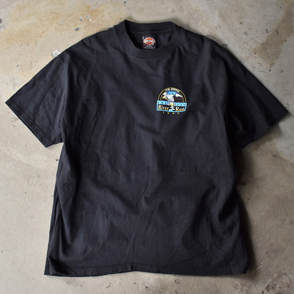 90's Harley-Davidson/ハーレー・ダビッドソン 両面プリント Tシャツ USA製 230714