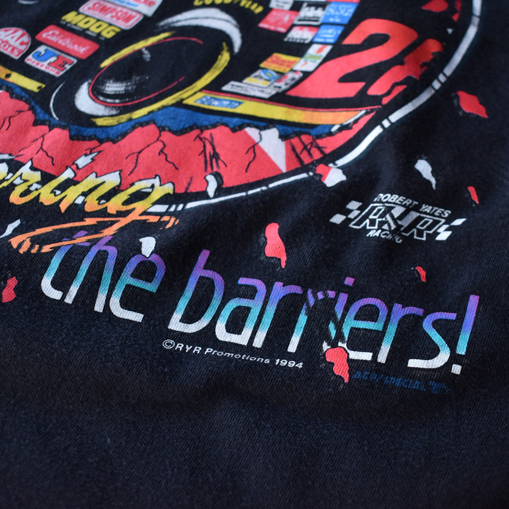 90's “ETNIE IRVAN/アーニー・アーヴァン #28” レーシングTシャツ USA製 230803