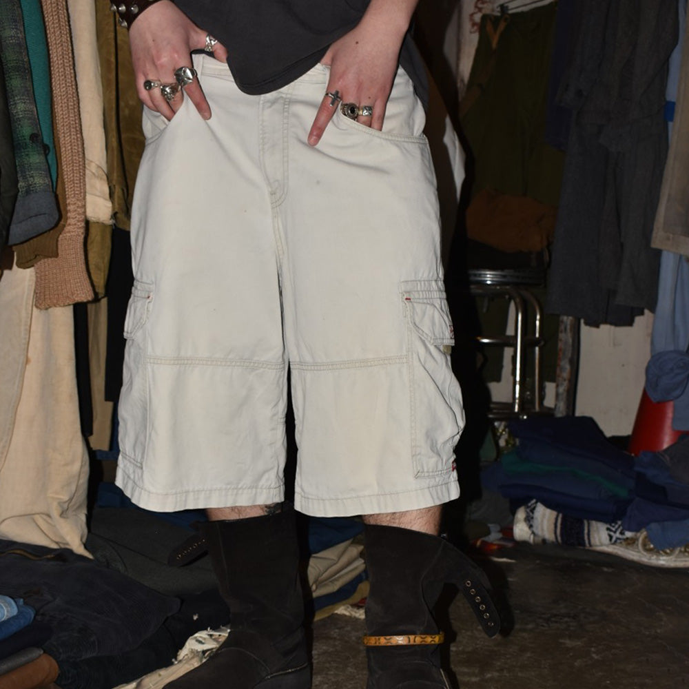 90’s JNCO JEANS フレーム刺繍 カーゴショーツ 260421H