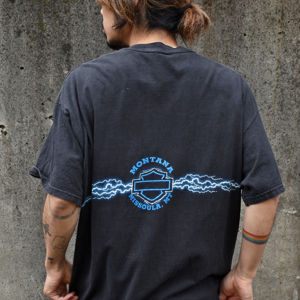 Y2K Harley-Davidson/ハーレー・ダビッドソン 両面プリント Tシャツ USA製 230521