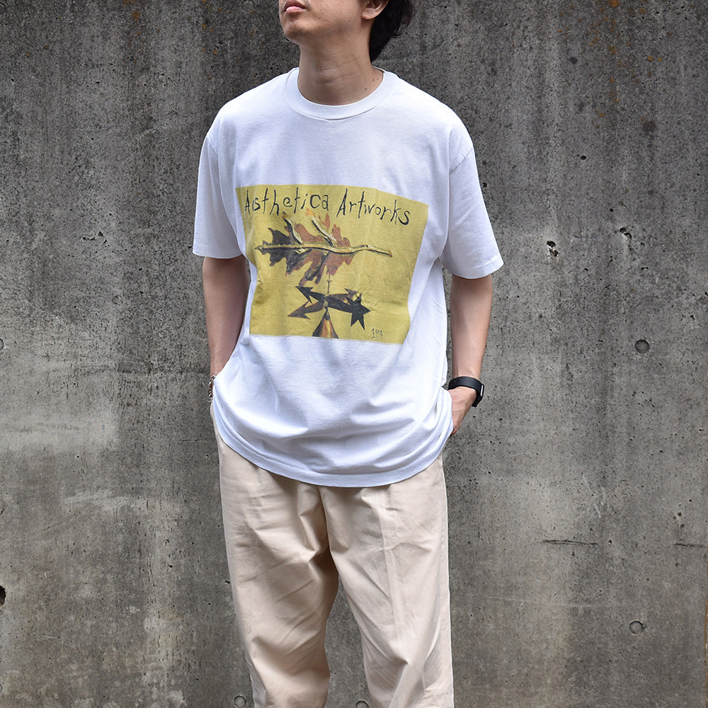 90's “Aesthetica Artworks” アート Tシャツ 230501